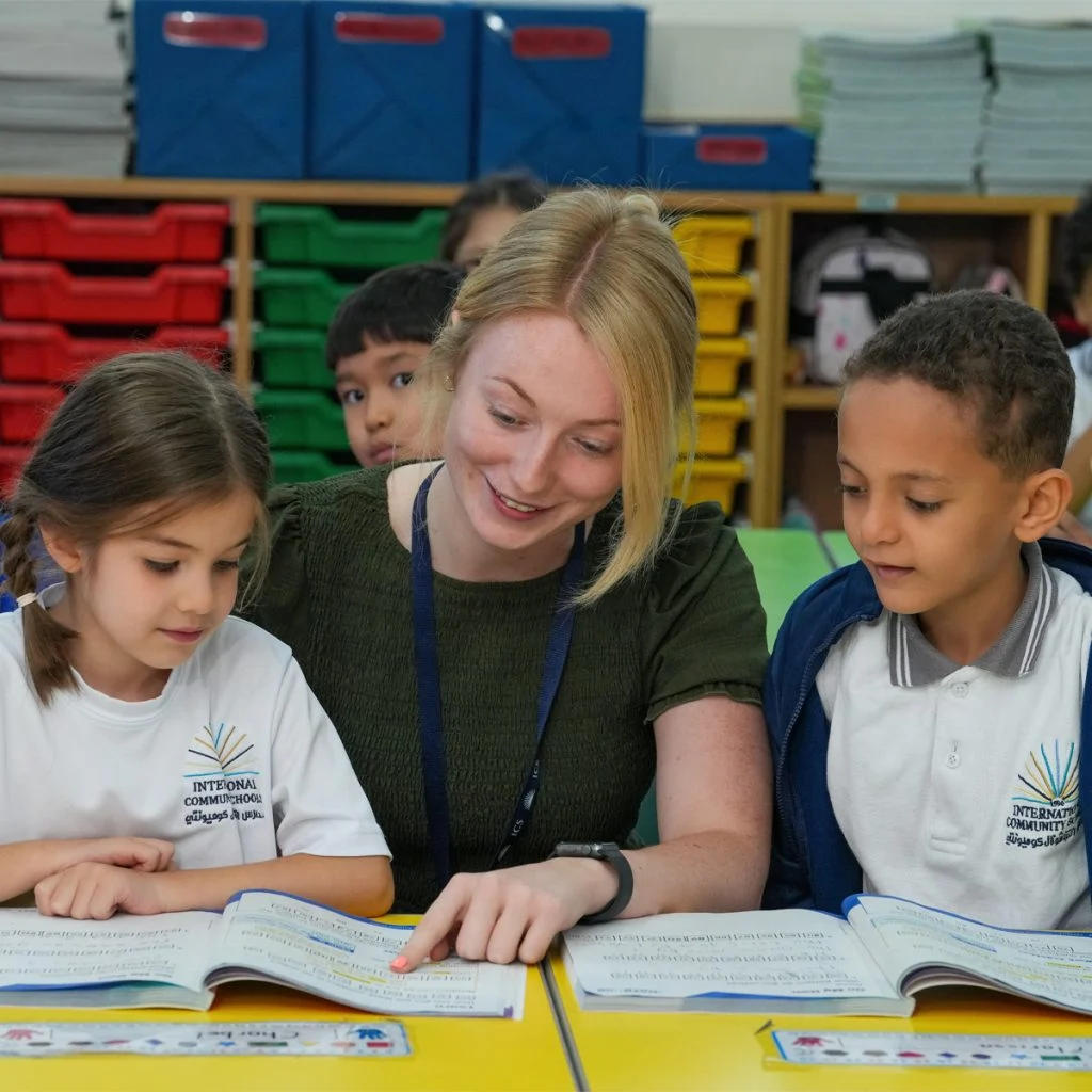 International Community School Abu Dhabi international school campus in Abu Dhabi